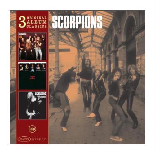 Dio SCORPIONS 洋楽レコード3枚セット SCORPIONS-Box Of Scorpions-3 CD-BOX SET Original Recording